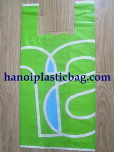 LDPE Vest carrier bag full printed - Product Image 2