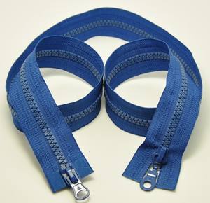 Zipper Manufacturers Wholesale Open-End Plastic Zipper <b>Roll</b> 5# Size - Product Image 1