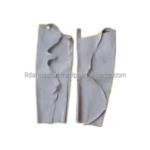 Wholesale White Color Leather Hand Sleeves Leather Welding Sleeve Safety Leather Sleeve Safety Working Clothing