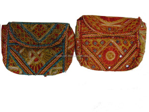 Bolso de mano de noche bordado con hilo - Product Image 2