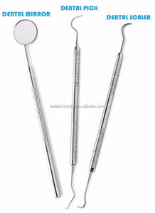 Kit d'hygiène dentaire en acier neuf, le plus vendu en usine en 2026, avec gratte-tartre, instrument de détartrage et de nettoyage des dents - Product Image 2