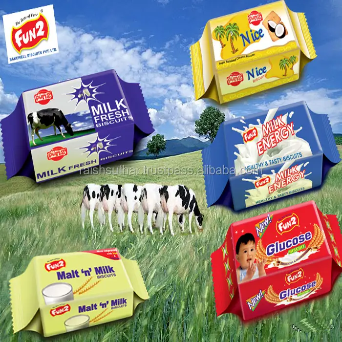 10 gms süt taze bisküvi özel etiket Fun2 marka tatlı ve tuzlu bisküvi doğrudan imalatı.