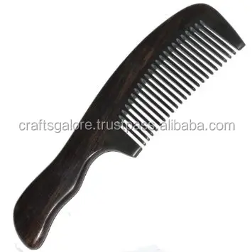 2021 design buffalo horn comb hair comb handmade in India made from 100% horn by crafts galore