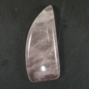 18*42mm Natural Rose quartz 8.50 gms Fancy Cabochon, high quality gemstone - Product Image 2