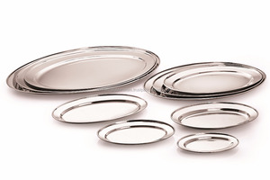 Plateau rond en acier inoxydable à 3 compartiments, écologique - Product Image 5