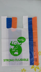 T-shirt en plastique HDPE pour femmes, sac coloré, bon marché et de haute qualité, exportation vers l'europe du sud - Product Image 4