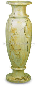 <b>Marble</b> Flower Vase , Onyx Flower <b>Jar</b> Vases Custom Size - Product Image 2