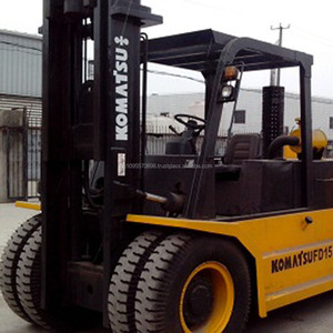 Utilisé Komatsu FD150-7 Chariot Élévateur à vendre en Chine, Japon utilisé 15ton chariot élévateur - Product Image 3