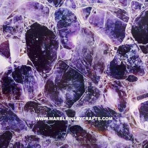 Dalle d'améthyste en pierre précieuse exclusive - Product Image 1