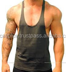 Débardeurs de sport en coton personnalisés OEM bon marché pour hommes - Product Image 6