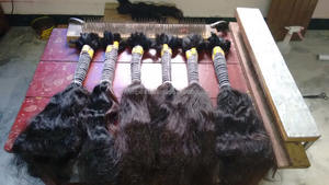 Ulefone — doners de cheveux bouclés indiens naturels, en vrac, cheveux humains vierges, non traités, 100% - Product Image 6