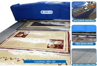 Limpiadora Eléctrica de Alta Presión CLEANVAC, Máquina para Lavar Alfombras y Tapetes, Totalmente Automática, Pantalla Táctil, Limpieza con Agua Fría, 8450W, 2 Años de Garantía