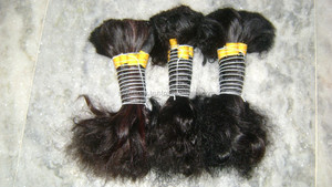 2023 Venta caliente Grado 12A 100% Natural Raw Sin procesar Color natural Virgen Cabello indio. Cabellos crudos indios a granel trenzados - Product Image 4