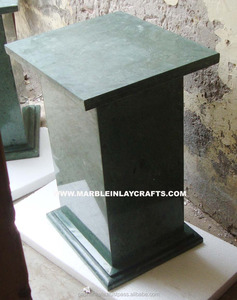 <b>Decorative</b> Green Marble <b>Table</b> <b>Top</b> Base - Product Image 1