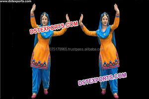 Punjabi Damas Estatuas de fibra de vidrio Boda India Punjabi Lady Estatua Peine Fabricante Exportador EE. UU. Decoración DE BODA Venta - Product Image 5