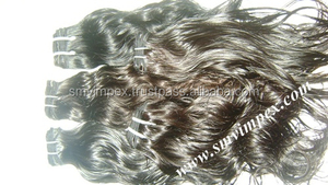 Suministro de fábrica que vende tejido de cabello indio crudo, sin desprendimiento y enredos de cabello virgen, cabello humano sin procesar. Cabello atractivo - Product Image 3