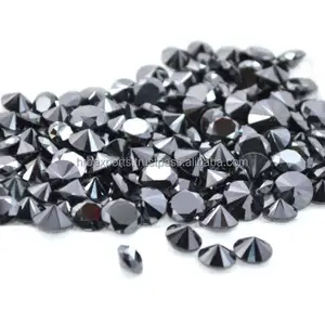 Extreme Briljante Kwaliteit Losse Zwarte Moissanite Synthetische (Man Made- Lab Grown) diamant Op Goedkoopste Prijs-Elke Maat, Elke Vorm