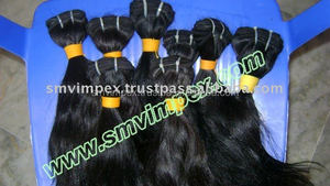 Cabello humano remy sin procesar, tejido de la India de calidad Tejido de cabello virgen, la mejor calidad - Product Image 3