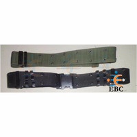 Ceintures de sécurité à boucle à dégagement rapide, sangle en polyester 100 % écologique, accessoires d'uniforme OEM, MOQ 500 pièces, fabriqué au Pakistan