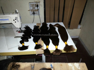 European/Russian & Indian Super Remy <b>Hair</b> Extensions Unprocessed Natural Bulk Indian <b>Hairs</b> <b>Human</b> <b>Hair</b> Extensions - Product Image 6