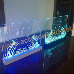 Support de panneau LED éclairé par les bords, supports de panneau en acrylique LED, support de panneau lumineux LED - Product Image 2