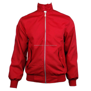 <strong>Classic</strong> Harrington Mod Coat Indie Vintage Scooter Jacket <strong>Union</strong> <strong>Jack</strong> Lining Harrington Stylish High Neck Collar Jacket - Product Image 3