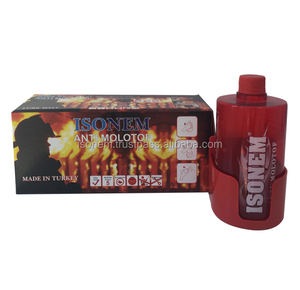 Extintor de Incendios ISONEM ANTI MOLOTOF Rojo Pequeño Tipo Colgante 850g ¡Solo Túnello al Fuego! Hecho en Turquía!! ! - Product Image 1