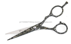 กรรไกรตัดผมแบบกำหนดเอง กรรไกรตัดผมออกแบบพิเศษ กรรไกรตัดผมพิมพ์ลาย - Product Image 2