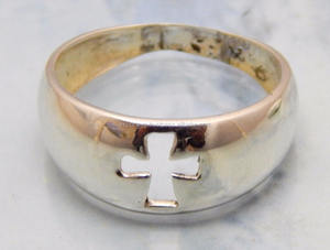 Bague de mariage classique en argent sterling 925 avec pierres précieuses pour femmes - Product Image 2