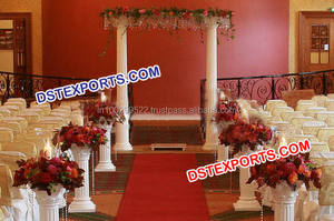 Tiges décoratives à thème de paon de mariage, en Fiber, pour couloir, décoration pour mariage - Product Image 5