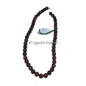 Obsidiana caoba cuentas de piedras preciosas - Product Image 1