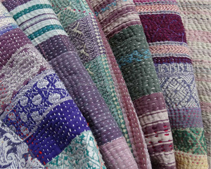 Venta al por mayor, bolso de mano indio Sari Kantha - Product Image 4