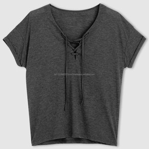 Áo Nữ Xu Hướng Thời Trang Mẫu Mới, 100% Ctn, S/J, 160 Gsm - Product Image 1