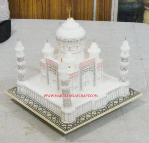 Modelo de Mármol Indio del Taj Mahal, Réplica del Taj Mahal - Product Image 1