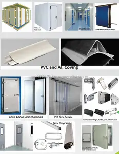 Porte con nucleo isolante/porte isolate, porte scorrevoli e porte a cerniera per celle frigorifere, celle frigorifere