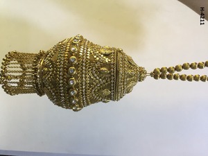 H4209 Handmade <b>Metal</b> Evening Clutch Tote Bag Gold Silver Ladies' <b>Beaded</b> Party Purse Online Shopping in India - Product Image 3