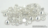Lot de 8 diamants synthétiques de taille CVD, joaillerie en diamant rond, de laboratoire, à prix abordable du fournisseur indien, bijoux cvd