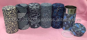 Lata de metal Wasabi japonés de alta calidad para almacenamiento de té y envoltura de regalos - Product Image 3