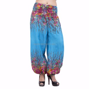 Rayon Ali Baba Hobo Harem Pantalones Unisex Hippie Boho Yoga Pantalones Gypsy Pantalones Afghani Aladdin Loose - Product Image 2