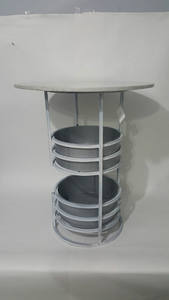 Mesa redonda cesta superior piedra - Product Image 4