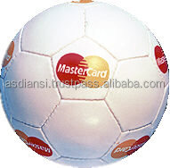Ballon de football miniature en cuir PVC cousu main, taille officielle, ballons de football de qualité supérieure, impression de logo personnalisée par sérigraphie, tailles 3-5