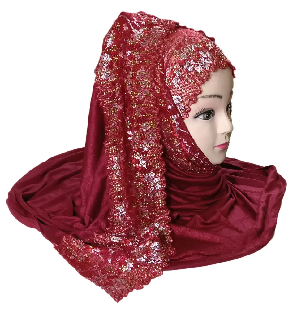 2-Way Style Maroon Color Designer Stoles 2017 / Womens Party Wear Scarf 2017 / Ladies Casual Wear Hijab Scarves (scarves scarf)