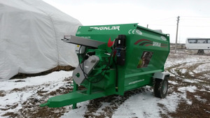 แนวนอน Auger คุณภาพสูงจากตุรกี6m3 Tmr วัวผสมอาหาร Wagon - Product Image 4