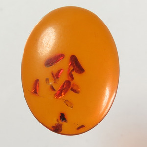 Prensado de ámbar del Báltico pera cabujón suelto de piedras preciosas en bruto - Product Image 3