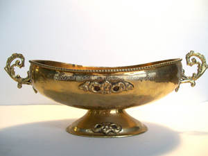 Cuenco de Metal para fruta, tazón antiguo - Product Image 1