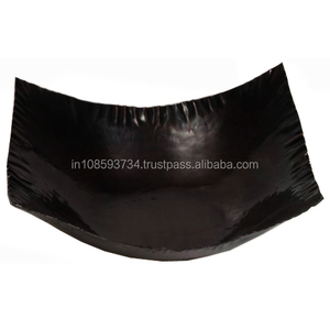 Centre de table de vaisselle de forme ovale en aluminium pur avec poignée vaisselle chargeur assiettes assiettes - Product Image 6