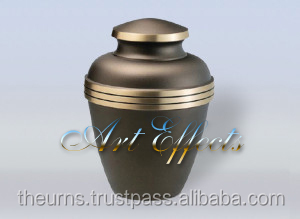 โกศใส่เถ้ากระดูกทองเหลืองเกาลัดสไตล์อเมริกันเป็นมิตรต่อสิ่งแวดล้อม - Product Image 2