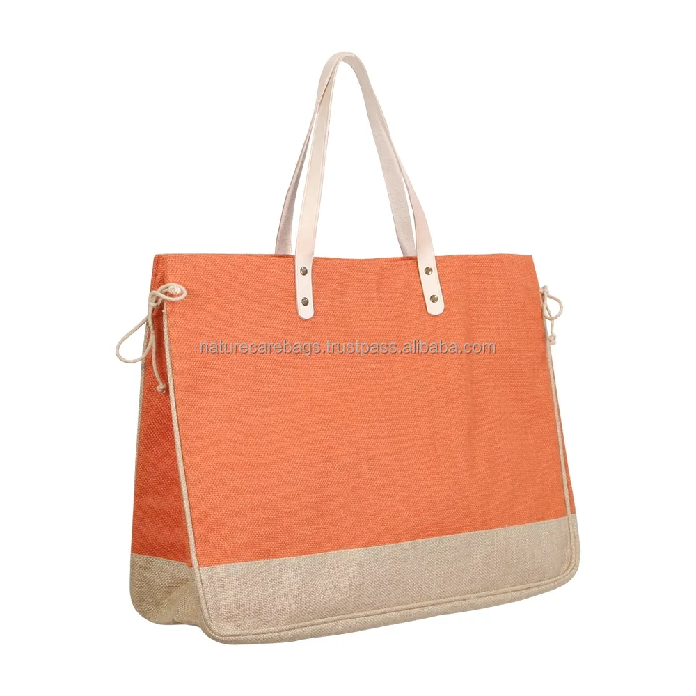 Recycled Jute Shopping Bag/Tote/Hobo/Conference Bag