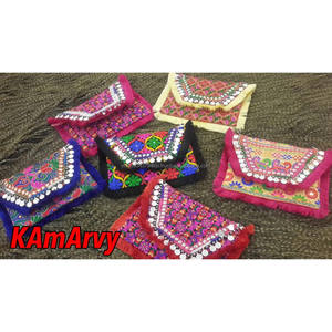 Ethnic <b>cute</b> Banjara Style Designer Gypsy Envelope Clutch <b>Purse</b> For Women - Product Image 1