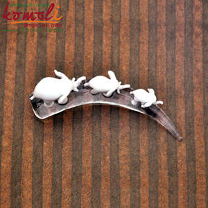 Lampwork Flame-figuras de cristal de elefante, pequeño elefante de cristal - Product Image 2